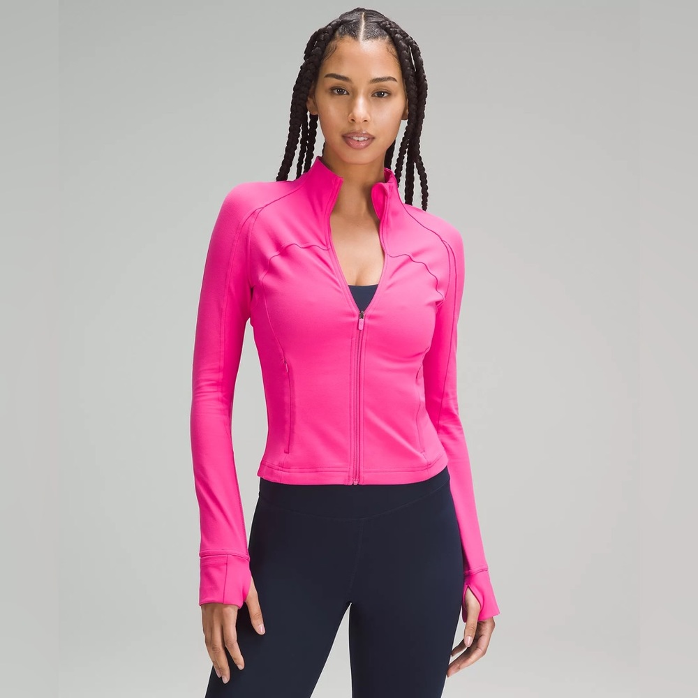 Lululemon Nulu Cropped Define Jacket Nulu - Sonic Pink